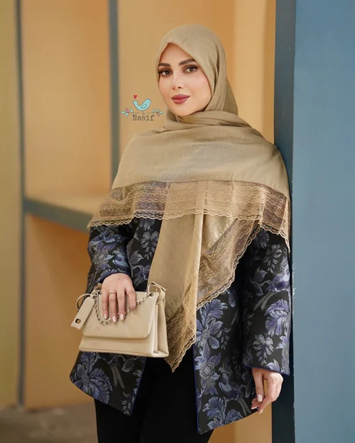 روسری نخی کد N-0928