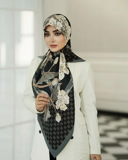 روسری مجلسی کد M-0988