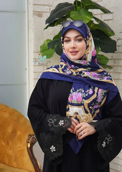 روسری مجلسی کد M-0720