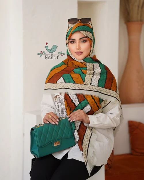 روسری نخی کد N-0257