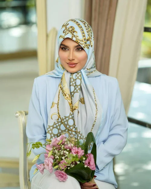 روسری مجلسی کد M-0836