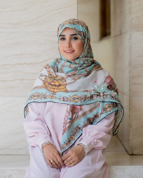 روسری نخی کد N-0113