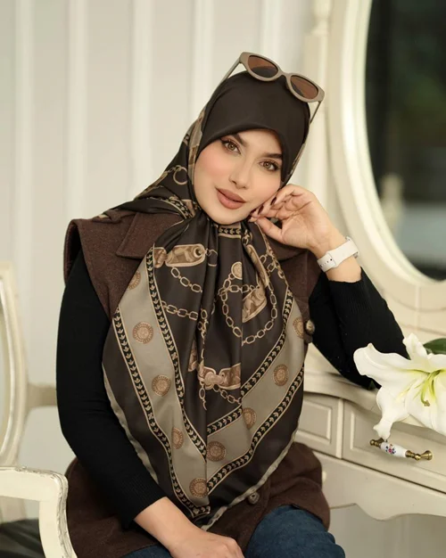 روسری مجلسی کد M-1121