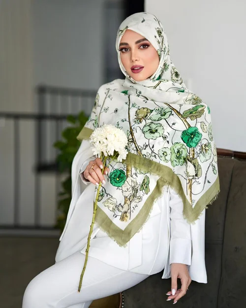 روسری نخی کد N-0953