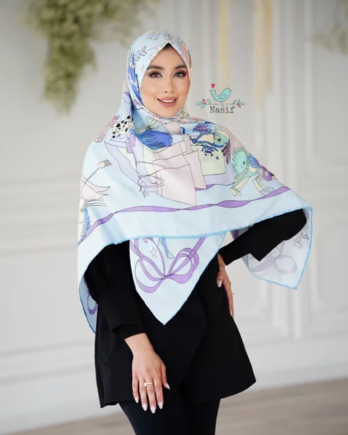 روسری نخی کد N-0692