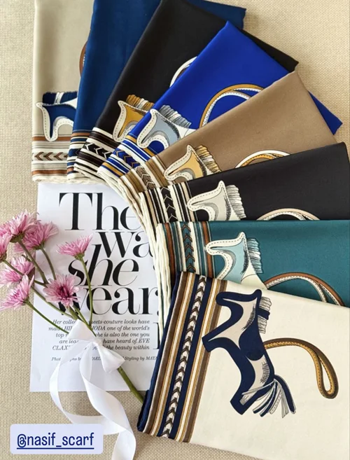 روسری مجلسی کد M-0939