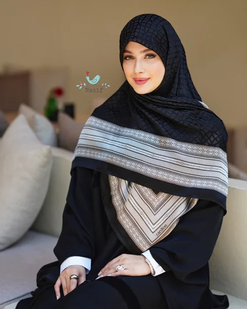 روسری مجلسی کد M-0393