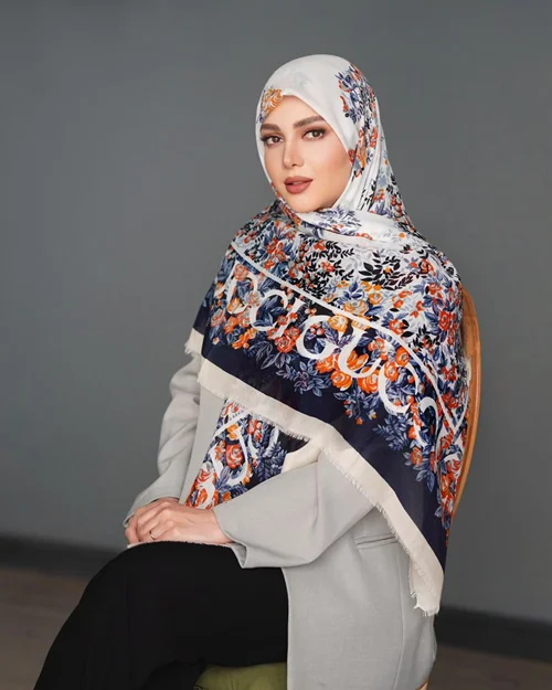روسری نخی کد N-0966