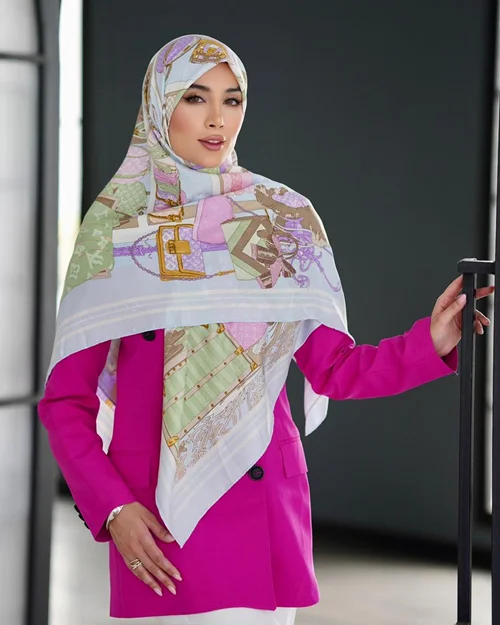 روسری مجلسی کد M-0818