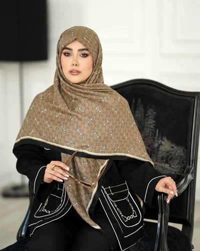 روسری نخی کد N-1014