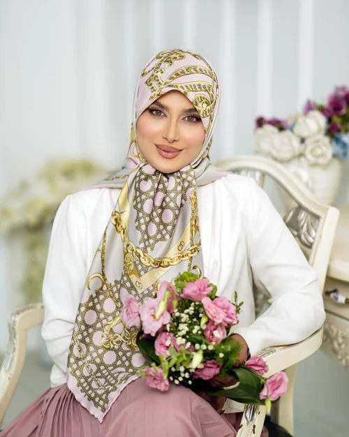 روسری مجلسی کد M-0841