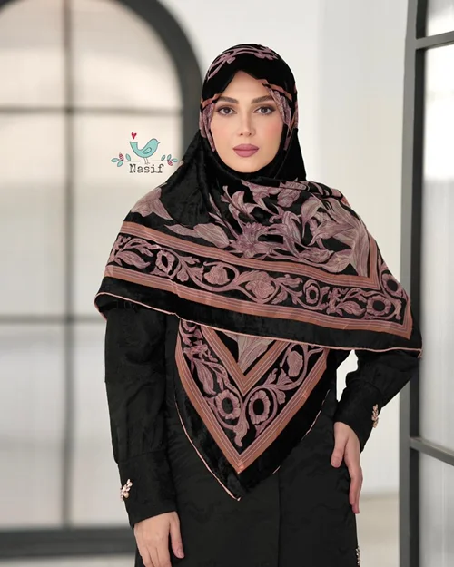 روسری مجلسی کد M-0909