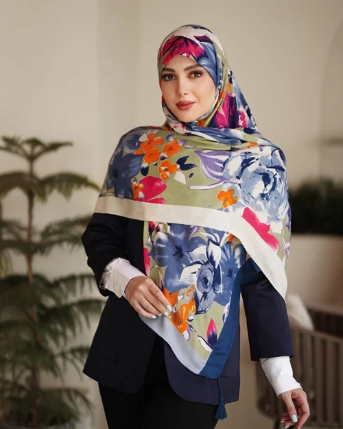 روسری نخی کد N-0699