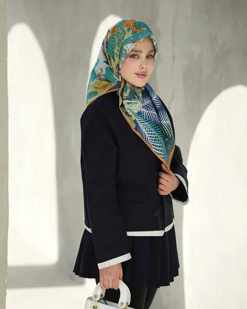 روسری مجلسی کد M-0873