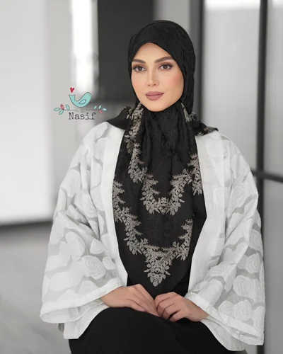 روسری مشکی کد B-0157