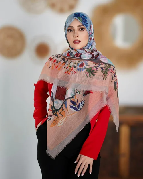 روسری نخی کد N-0975