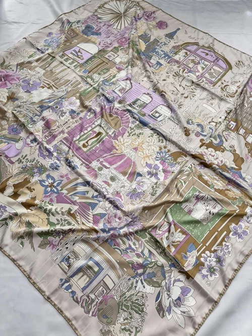 روسری مجلسی کد M-1142