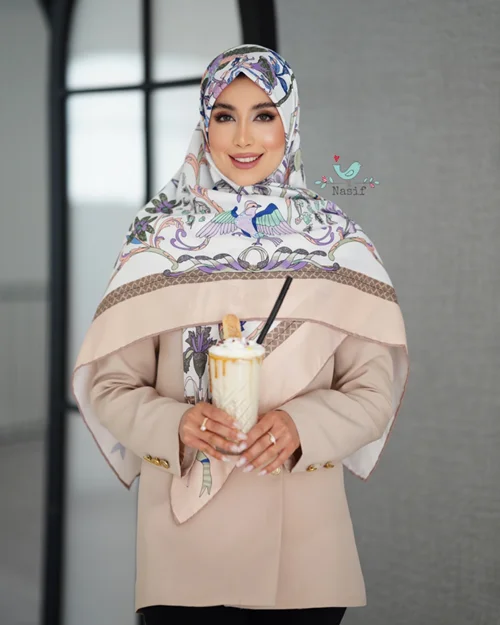 روسری نخی کد N-0688