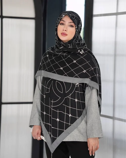 روسری نخی کد N-0926