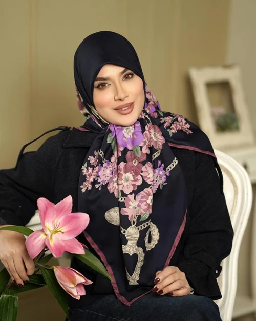 روسری مجلسی کد M-107۱