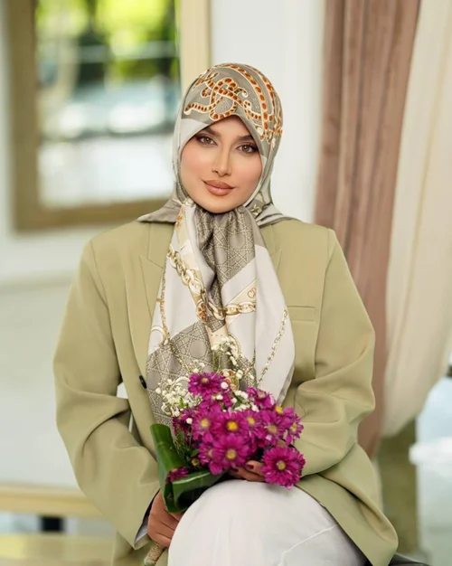 روسری مجلسی کد M-0840