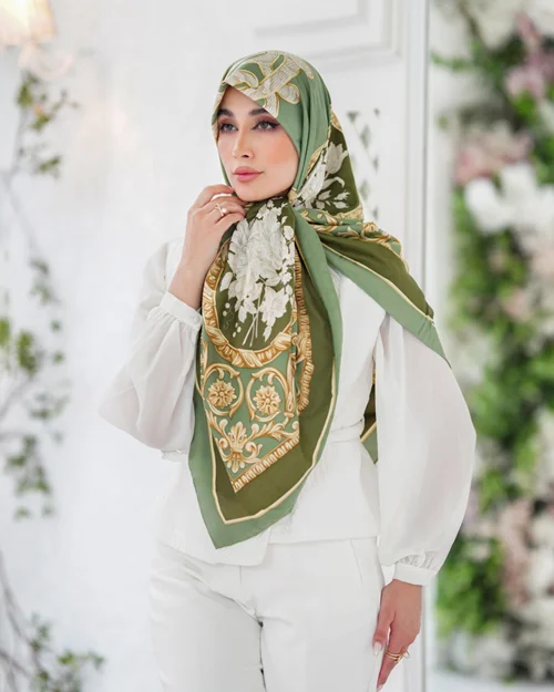 روسری مجلسی کد M-0434