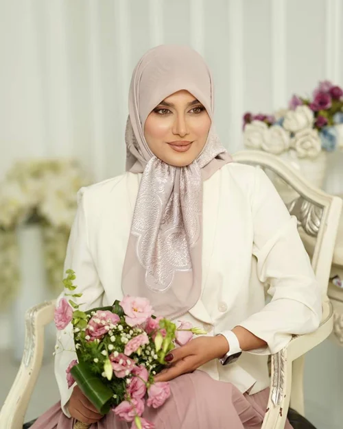 روسری مجلسی کد M-0782