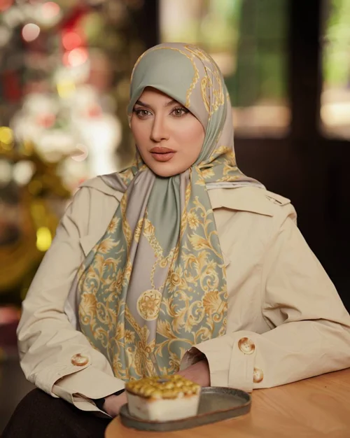 روسری مجلسی کد M-1006