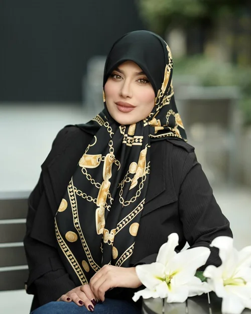 روسری مجلسی کد M-1116