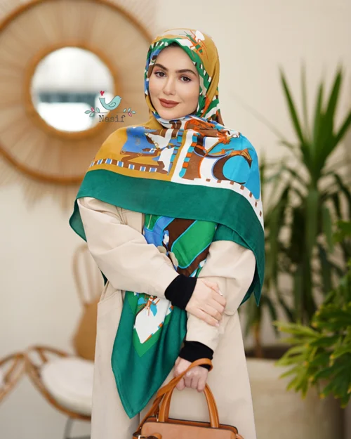 روسری نخی کد N-0624