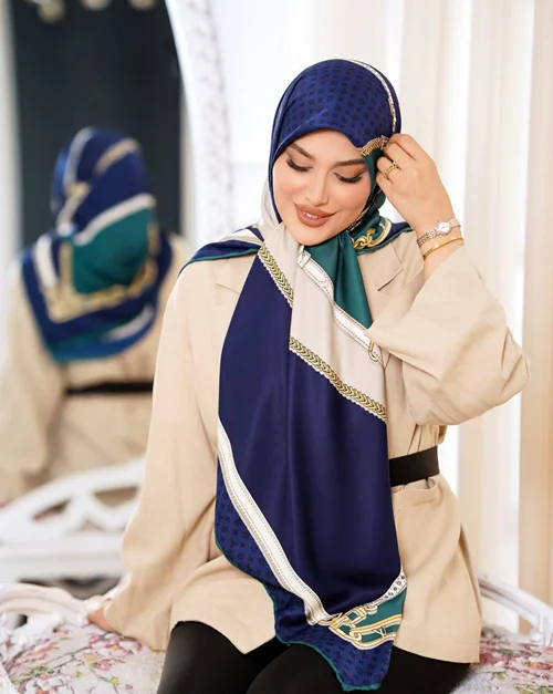 روسری مجلسی کد M-0843