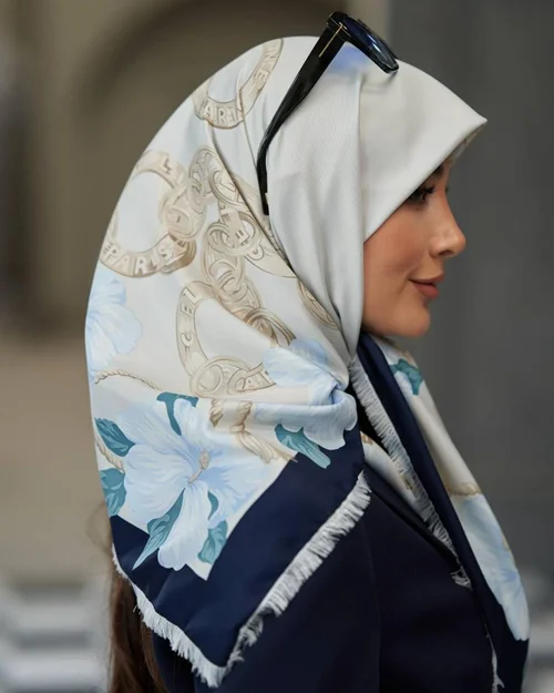 روسری مجلسی کد M-0943