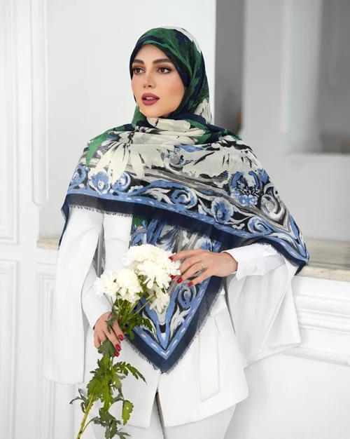 روسری نخی کد N-0910