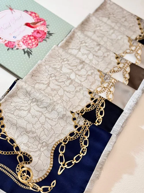 روسری مجلسی کد M-0941