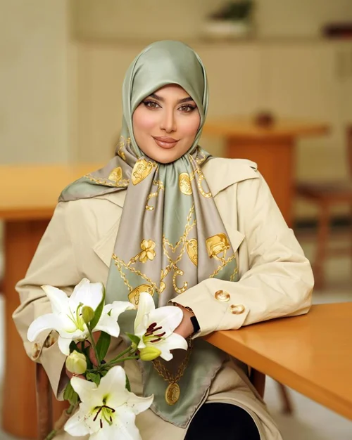 روسری مجلسی کد M-0932