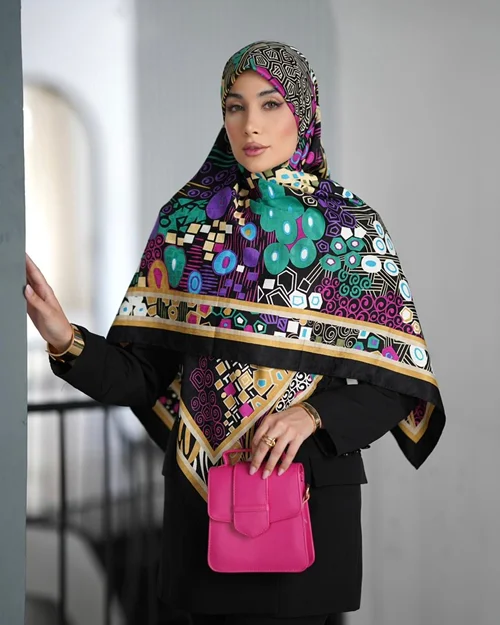 روسری مجلسی کد M-0812