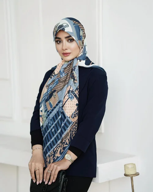 روسری مجلسی کد M-1024