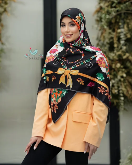 روسری نخی کد N-0678