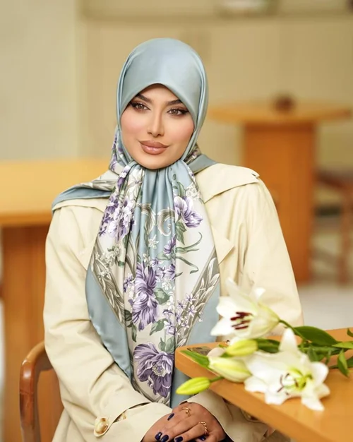 روسری مجلسی کد M-0953