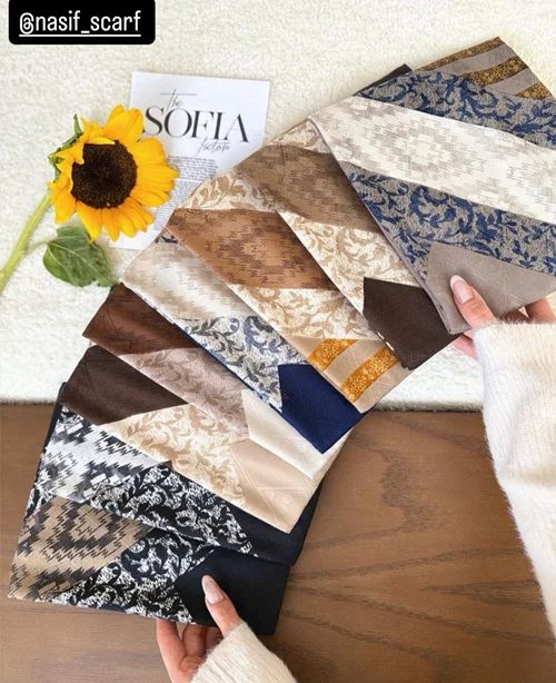 روسری نخی کد N-1068