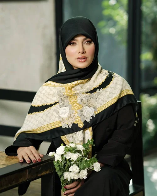 روسری نخی کد N-1073