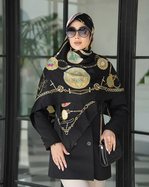 روسری مجلسی کد M-0816