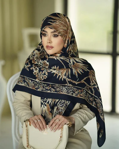 روسری نخی کد N-1031