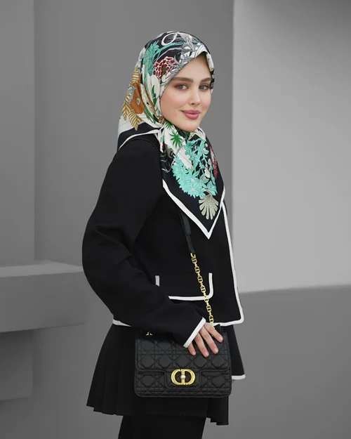 روسری مجلسی کد M-0869