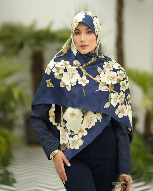 روسری مجلسی کد M-0805