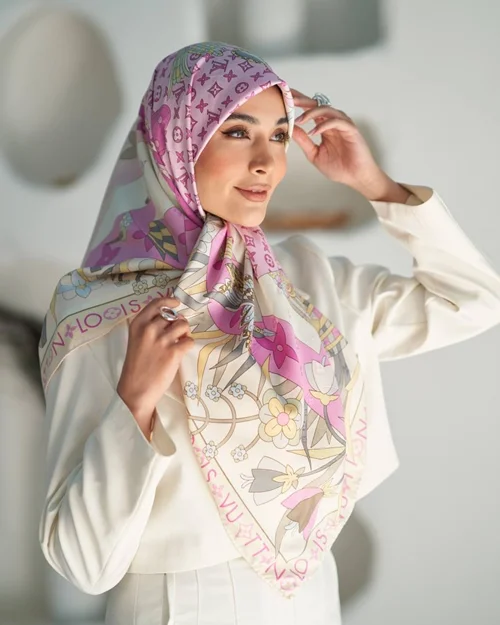 روسری مجلسی کد M-1031