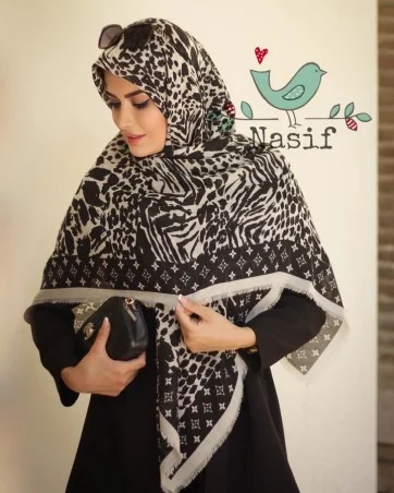 روسری نخی کد N-0077