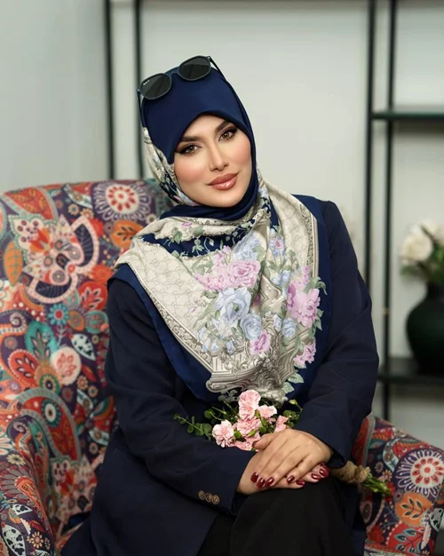 روسری نخی کد N-1076