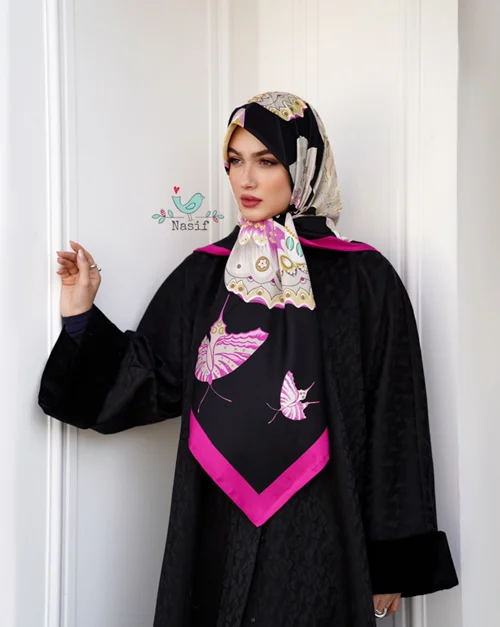 روسری مجلسی کد M-0595