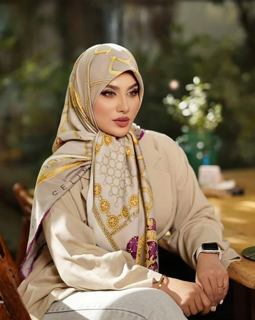 روسری مجلسی کد M-1113